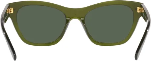 Vista 8 de Vogue Eyewear Woman Sunglasses Opal Green Frame, Dark Green Lenses, 51MM
