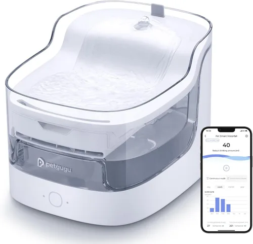 Vista 6 de PETGUGU 1 paquete de filtros de repuesto de fuente de agua para gatos para PF1/PF1L, juego de filtros de fuente automática especial para mascotas