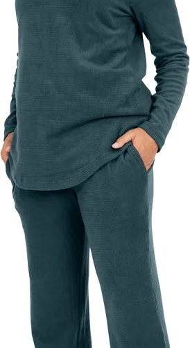 Vista 4 de Kindred Bravely Conjunto de pijama de lactancia polar Pijamas de maternidad para lactancia materna