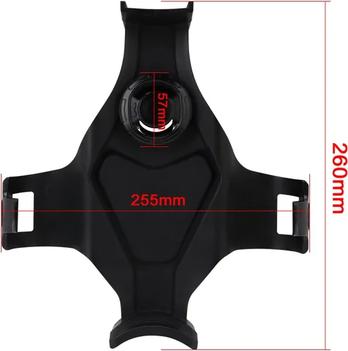Vista 5 de Protector de Horquilla para Bicicleta de Tierra, Protector de Horquilla Delantera de Motocicleta, Soporte de Refuerzo Protector de Guardas