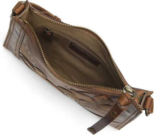 Vista 4 de Frye Melissa - Bolso cruzado con cremallera floral con tachuelas