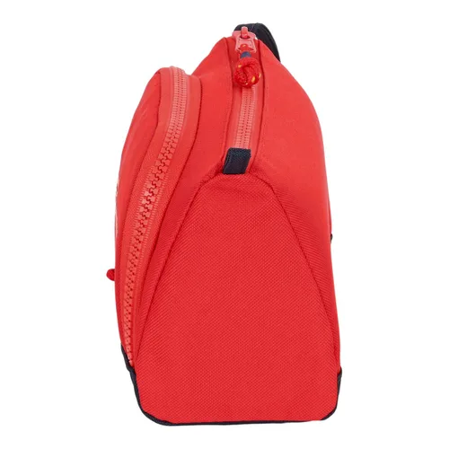 Vista 3 de Estuche Escolar RFEF Azul Rojo 20 x 11 x 8.5 cm