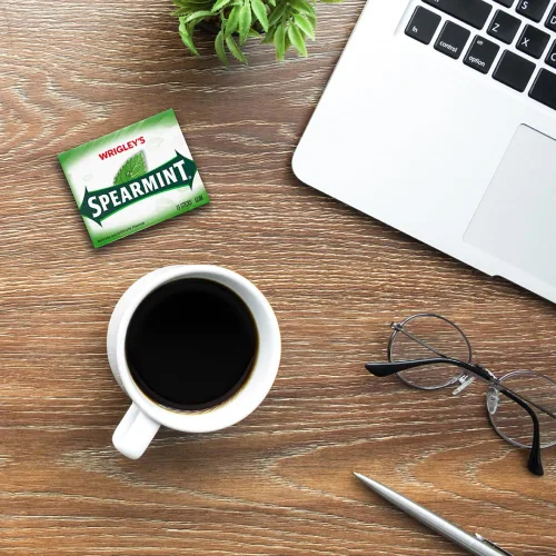 Vista 7 de Spearmint WRIGLEY'S - Goma de mascar, 15 unidades (paquete de 10)