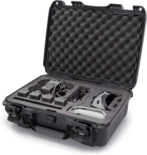 Vista 13 de Nanuk 925 Estuche rígido impermeable con inserto de espuma para DJI Avata FPV Unit, gafas y Fly More Combo - Negro (925S-080BK-0A0-C0745)