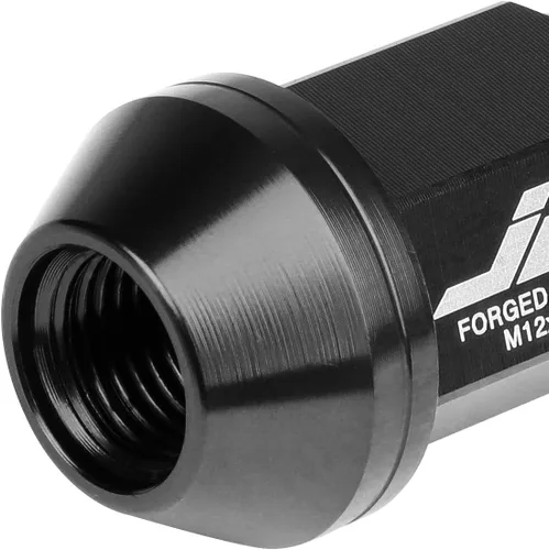 Vista 4 de J2 Engineering LN-T7-024-125-BK 20Pcs M12 x 1.25 7075-T6 Tuerca de aluminio de 1.378 in de extremo cerrado con adaptador de enchufe (negro)