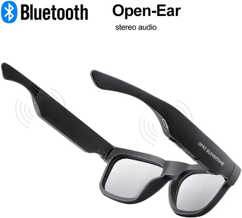 Vista 5 de OHO - Lentes inteligentes ultraligeros 4K, chat AI y traducción en tiempo real, compatible con aplicaciones OHO, grabación mientras se carga, lente