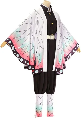 Vista 2 de Disfraz de Kochou para cosplay, kimono, uniforme de juego de rol, conjunto completo