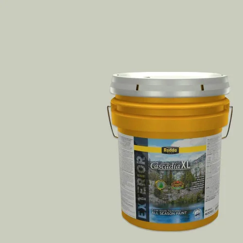Vista 102 de Rodda Paint CASCADIA XL Pintura e imprimación satinada para exteriores en uno, cuarto de galón, azul playa norte