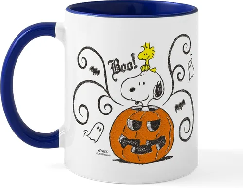 Vista 87 de CafePress Sincere Pumpkin Patch Mug Taza de café de cerámica de 11 oz (11.0 fl oz)