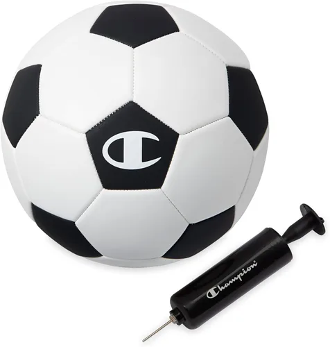 Vista 21 de Pelota de fútbol Champion para jóvenes y adultos – Acabado mate, diseño de 32 paneles, control mejorado, cubierta de PVC, tamaños 3, 4 y 5