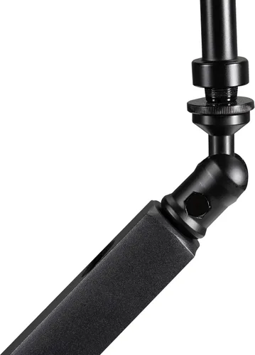 Vista 10 de Shure by Gator Soporte de Micrófono Boom de Escritorio Premium de Perfil Bajo; Totalmente Ajustable para Podcast, Transmisión y Configuraciones