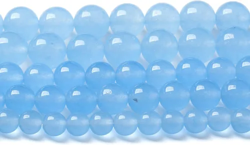 Vista 281 de 100 cuentas de piedra multicolor natural de 0.236 pulgadas (0.236 in), cuentas espaciadoras sueltas redondas para hacer pulseras, collares, aretes
