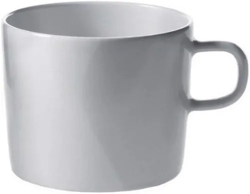 Vista 3 de Alessi Placa lateral de 8 pulgadas, porcelana blanca, mediano, juego de 4