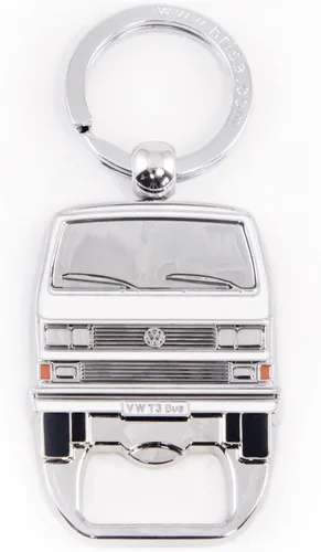 Vista 8 de BRISA VW Collection - Llavero Volkswagen con abrebotellas en diseño de autobús T3, T4, T5 Autobús T3/Azul