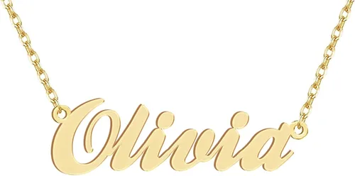 Vista 151 de Personalized Custom Name Pendant Necklace Stainless Steel for Women