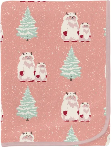 Vista 7 de KicKee - Manta para envolver con estampado, suave y sedosa, manta de seguridad, tamaño 40 x 29 pulgadas (Bay Gingerbread - Talla única)