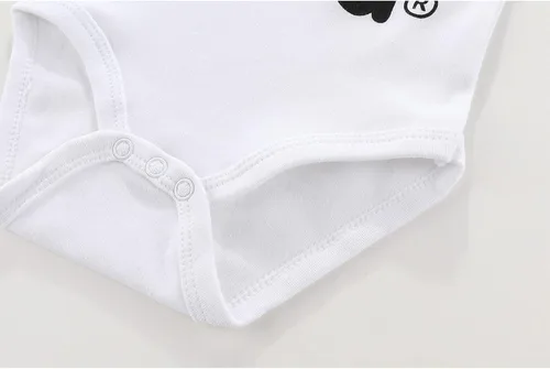 Vista 8 de ZAV Ropa de bebé unisex para bebés, gemelas I Love Papa I Love Mama