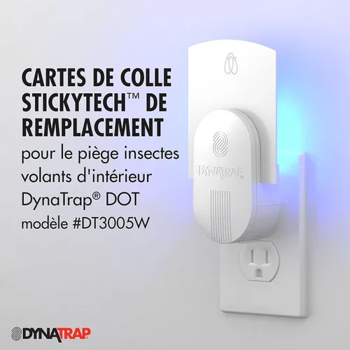Vista 7 de DynaTrap Tarjetas de pegamento de repuesto DOT StickyTech 23005-06 - Nube