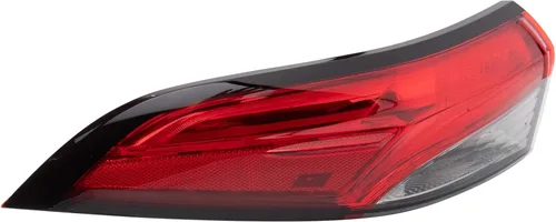 Vista 5 de Ensamble de luz trasera exterior TRQ para lado del conductor izquierdo trasero. Compatible con Toyota Corolla XLE 2020, 2021, 2022 y Toyota Corolla
