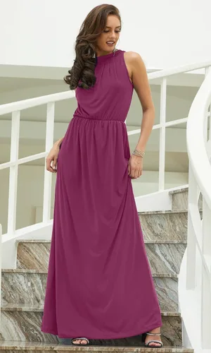 Vista 3 de KOH KOH Vestido de verano sin mangas formal sexy holgado