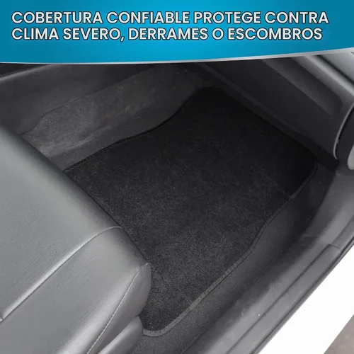 Vista 5 de BDK Tapete clásico para piso, Negro