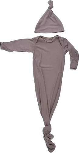 Vista 188 de Three Little Tots Vestido de corbata anudada para bebé recién nacido - Bebé