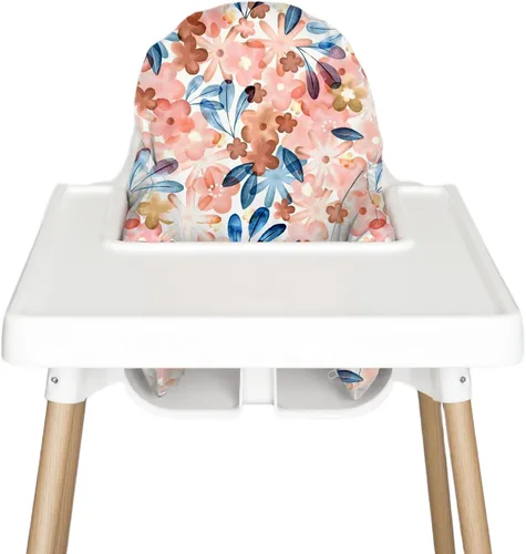 Vista 8 de Nibble and Rest Funda de cojín para silla alta para cojín inflable, compatible con IKEA Antilop silla alta, accesorios para silla alta, a prueba