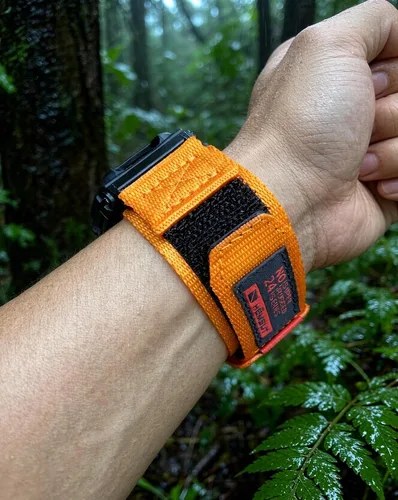 Vista 4 de Correa de reloj de liberación rápida de 0.866 in para Amazfit T-Rex 3 Pro de 1.890 in/Active MAX/Bip 6/Bip 5/Bip Max/Cheetah 2 Ultra/Balance 3