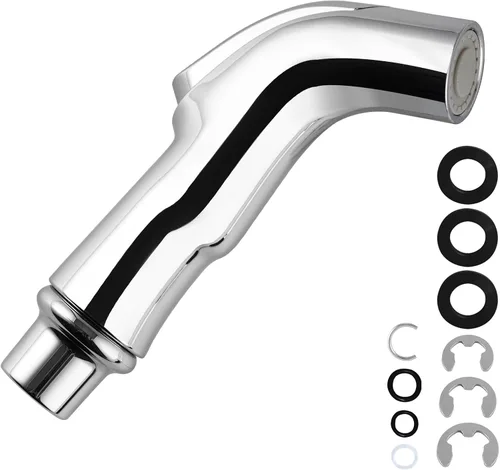 Vista 7 de Hygie Rinse Accesorio universal para rociador de fregadero para grifo, cabezal rociador lateral de cocina compatible con Delta, Moen, Kohler y otras