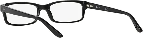 Vista 3 de Ray-Ban 5187 Gafas rectangulares negro brillante 2047in