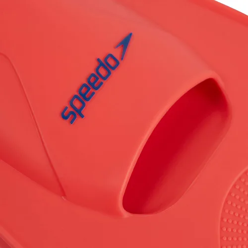Vista 5 de Speedo 808766F960S Biofuse Fitness Fin Fluro Tangerine/Pool Azul/Blue Flame S