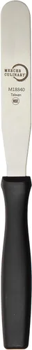 Vista 2 de Mercer Culinary Espátula recta, 4.25 pulgadas, acero inoxidable, negro