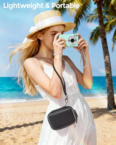 Vista 3 de ProCase Funda pequeña para cámara digital para KODAK PIXPRO FZ55/FZ53/FZ45/FZ43, funda de carcasa rígida para cámara, linda funda de viaje compacta