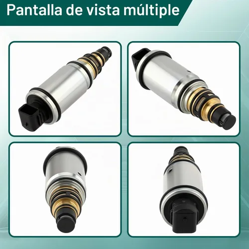 Vista 5 de AUTOKAY Válvula de control electrónico del compresor del A/C se ajusta para Hyundai Sonata 2.0L 2.4L 2011-2014