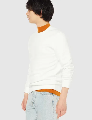 Vista 5 de Tienda Essentials Men's Fleece Crewneck Sweatshirt (Available in Big & Tall)