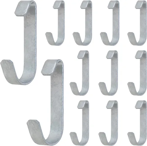 Vista 8 de VIVIDA Clips de puerta de 1-3/8 pulgadas para valla de eslabones de cadena, banda de clip para panel de perrera para tubo de diámetro exterior