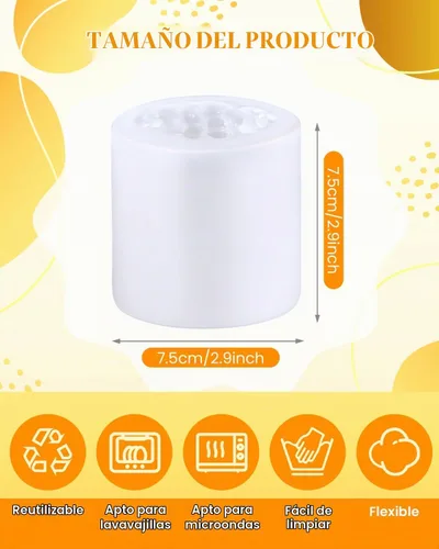 Vista 3 de Molde de silicona en forma de maíz, moldes de maíz 3D, molde de caramelo de alimentos artificiales, moldes de mousse de postre francés, molde