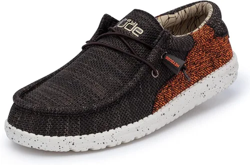 Vista 32 de Hey Dude Mocasín para hombre Negro