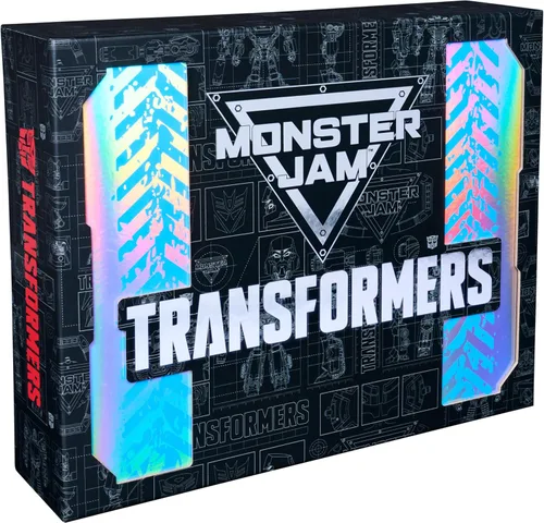 Vista 9 de Monster Jam Transformers Monster Trucks Die Cast Vehicle, 1:64 Scale 4-Pack