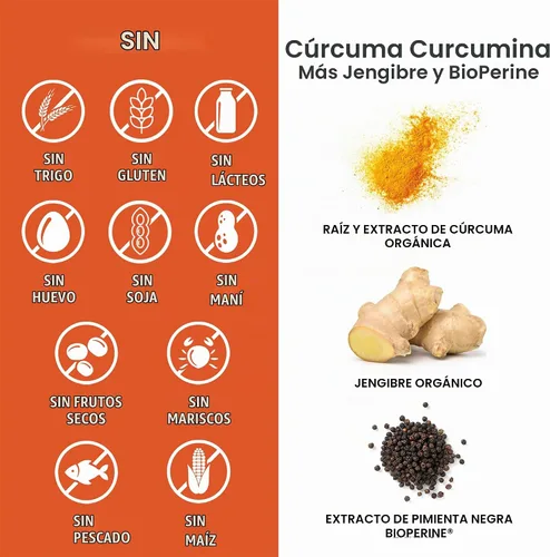 Vista 7 de NatureWise - Suplemento de curcumina de cúrcuma de 2250 mg con BioPerine, 90 cápsulas