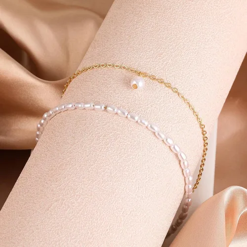 Vista 7 de MJartoria Tobilleras en capas para mujer, cadena de diamantes de imitación plateada, cadena de tobillo delicada, simple, multicapa, cadena de pie