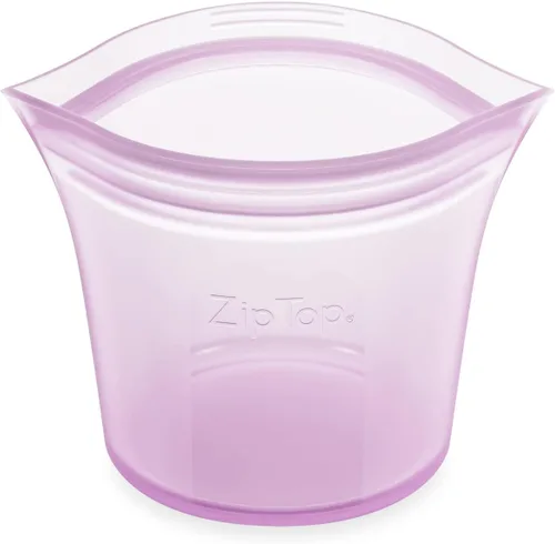 Vista 45 de Zip Top - Contenedores reutilizables de silicón 100 % platino