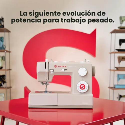 Vista 11 de SINGER® Heavy Duty 4523™ Next Evolution Sewing Machine with Accessories Beige