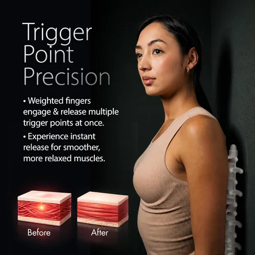 Vista 4 de KOAPRO Facia Blaster herramienta para celulitis – Masajeador de cuerpo completo para espalda y cuello para aliviar el dolor, masaje muscular