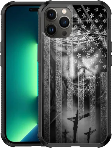 Vista 23 de Funda para iPhone 11 Pro, Funda con Bandera Americana para iPhone 11 Pro Diseño para Hombres Niños [Anti-Rayones] Antideslizante+A Prueba de Golpes
