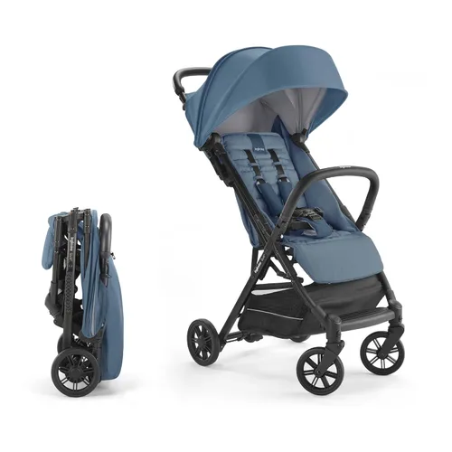 Vista 9 de Inglesina Quid 2 - Cochecito de viaje ligero ultra compacto, para bebés y niños pequeños, asiento reclinable, plegable, toldo plegable, 3 meses - 50