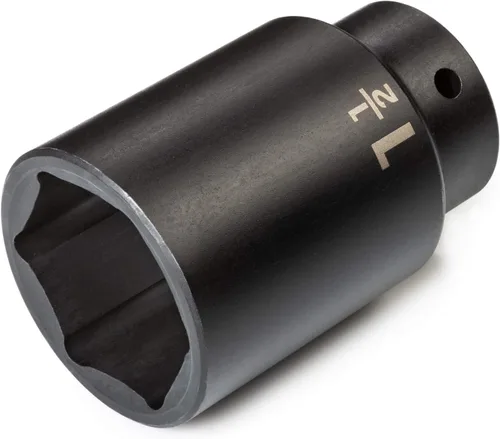 Vista 48 de TEKTON SID23025 Dado de impacto profundo de 6 puntos de 1 pulgada impulsor de 1/2 pulgada