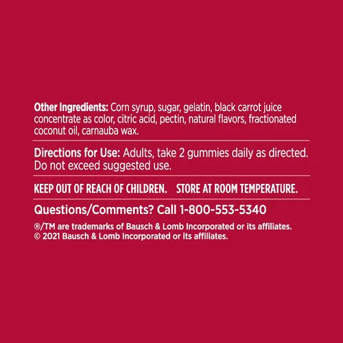 Vista 7 de Comprimidos de suplemento vitamínico y mineral para ojos Bausch & Lomb Ocuvite, 1, 1