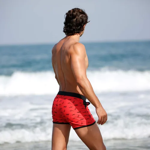 Vista 2 de Taddlee Bañadores para hombre, trajes de baño tipo bóxer para hombre