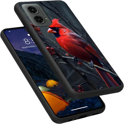 Vista 254 de Funda para Motorola Moto G Play 4G 2024, delgada y ligera, de silicona de TPU suave, color negro, ultrafina, para Motorola Moto G Play 4G 2024, Art
